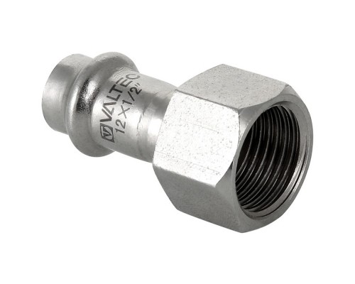 Соединитель из нержавеющей стали ВР 28х3/4 с внутренней резьбой Valtec, (VTi.902) (уп. 5 шт)