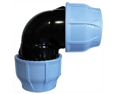 Отвод для водостока ПП 110*87гр. мм Синикон Rain Flow компрессионный 100 (уп.20 шт)