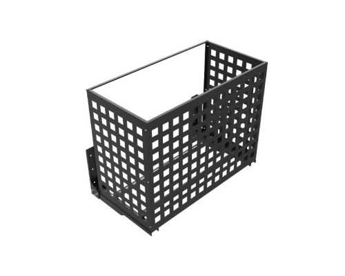 Короб Атлант д/кондиционера с кроншт. 900х650х500 П1 Стадиум RAL9005 цв черный