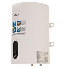 Водонагреватель OASIS SN- 30 30 л., круглый, 2 кВт, бак из нержавеющей стали (4640015386919) (Китай)