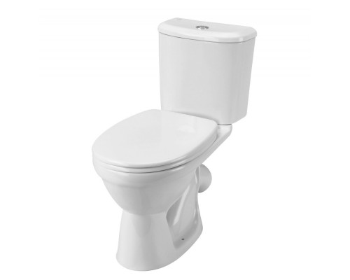 Унитаз-компакт SANTEK косой выпуск н/под 2реж в/к ДП бел Бореаль 1.WH30.2.143