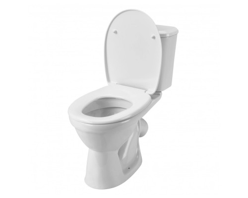 Унитаз-компакт SANTEK косой выпуск н/под 2реж в/к ДП бел Бореаль 1.WH30.2.143