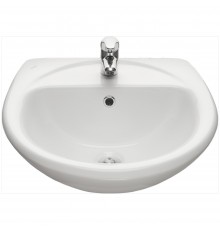 Умывальник Santeri подвесной Соната 54 1 отв п/смес по центру бел 1.3111.2.S00.11B.0