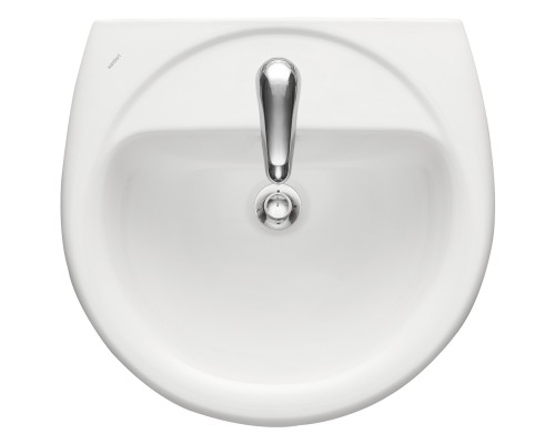 Умывальник Santeri подвесной Соната 54 1 отв п/смес по центру бел 1.3111.2.S00.11B.0