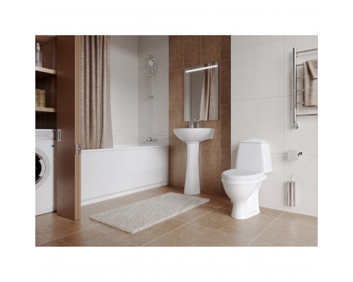 Умывальник Santeri подвесной Соната 54 1 отв п/смес по центру бел 1.3111.2.S00.11B.0