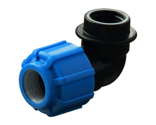 Отвод ПНД компрессионный ВР 20*1/2" внутренняя резьба (РФ, уп.160 шт)