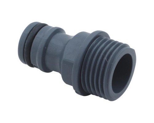 Штуцер Belamos наружная резьба 1/2 пластмассовый (5701) (Италия)