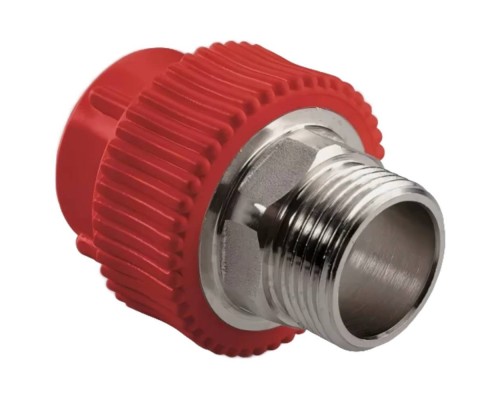 Муфта AntiFire комбинированная полипропиленовая PPRC НР 63х2"