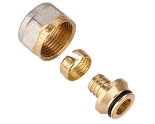 Соединитель Gappo Евроконус для полиэтиненовых труб 16 (2,2) мм