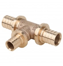 Тройник Gappo переходной бронзовый 20 х 16 х 20