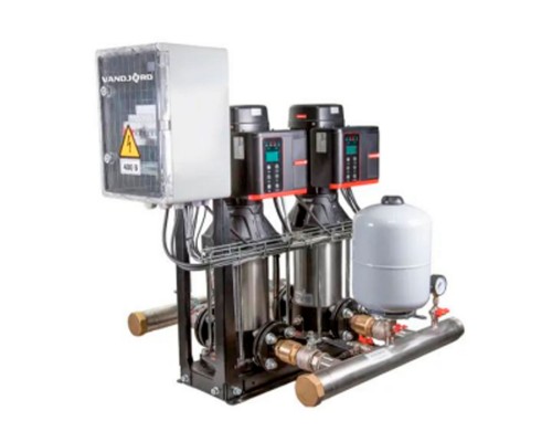 Установка повышения давления Vandjord Hydro-ME 3 CRVE 5-9 G2-B-R-50-16-A