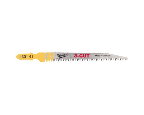 Полотно для лобзика Milwaukee T234X 91мм 3-CUT, упак_5 Полотно для лобзика Milwaukee T234X 91мм 3-CUT, упак_5