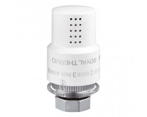 Термоголовка жидкостная ROYAL THERMO Design М30х1,5 (белый)