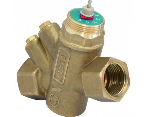 Клапан балансировочный Giacomini комбинированный 1 1/4", R206AY056