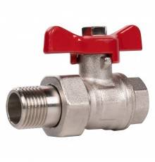 Кран шаровый Royal Thermo OPTIMAL 1/2" НГ, бабочка