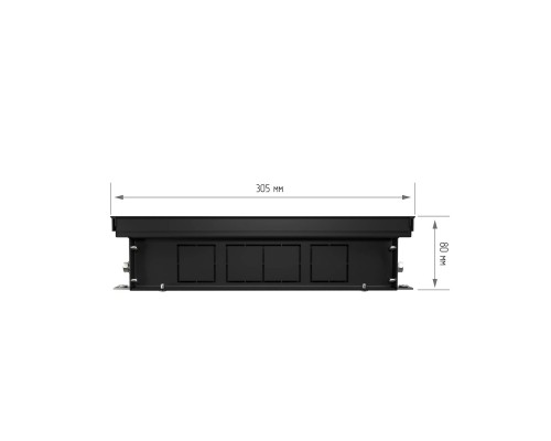 Конвектор внутрипольный Royal Thermo ATRIUM TURBO-80/300/1800-DG-U-NA