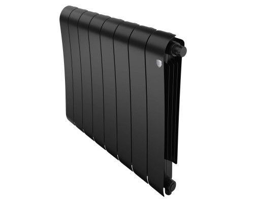 Радиатор биметаллический Royal Thermo Infinity 500 Noir Sable VR80 - 8 секц.