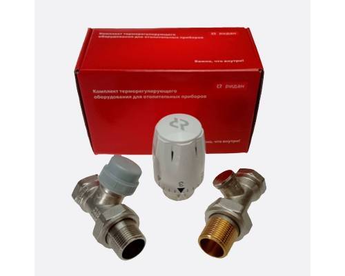 Комплект термостатический РИДАН TR-FN 20+TR 74+LV-S 20 прям, box