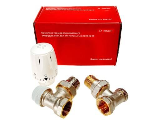 Комплект термостатический РИДАН TR-FN 20+TR 74+LV-S 20 угл, box