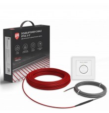 Кабель нагревательный Royal Thermo RTDC 2-17-2000 с терморегулятором RTO-16
