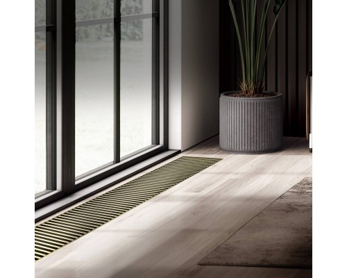 Конвектор внутрипольный Royal Thermo ATRIUM TURBO-110/250/1300-DG-U-AU