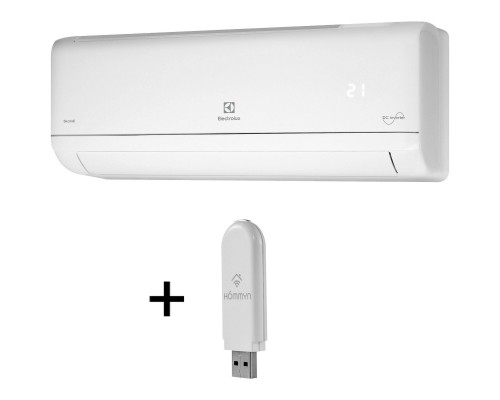 Сплит-система инверторного типа Electrolux Skandi DC EACS/I-12HSK/N3_24Y комплект с Wi-Fi донглом