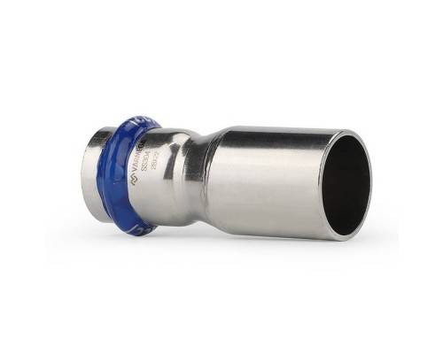 Муфта-вставка VARMEGA однораструбная Inox Press переходная 35ax22 Муфта-вставка VARMEGA однораструбная Inox Press переходная 35ax22