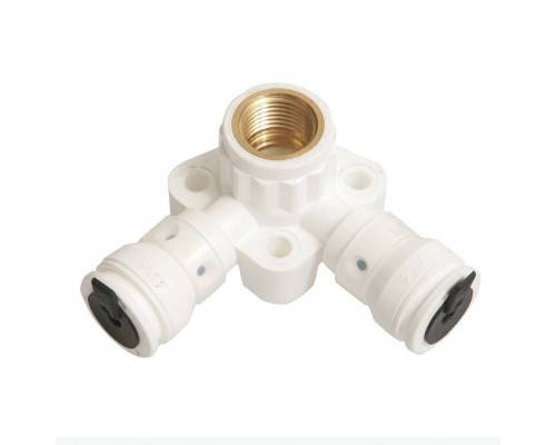 Водорозетка HENCO угловая ВР Vision, 20X1/2" (40 мм), с черной заглушкой BP04 1/2" Водорозетка HENCO угловая ВР Vision, 20X1/2" (40 мм), с черной заглушкой BP04 1/2"