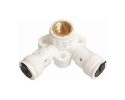 Водорозетка HENCO угловая ВР Vision, 20X1/2" (40 мм), с черной заглушкой BP04 1/2" Водорозетка HENCO угловая ВР Vision, 20X1/2" (40 мм), с черной заглушкой BP04 1/2"