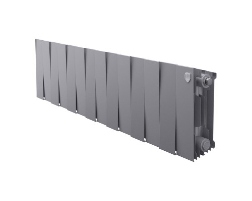 Радиатор биметаллический Royal Thermo PianoForte 200 Серебристый - 14 секц.