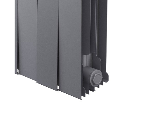 Радиатор биметаллический Royal Thermo PianoForte 200 Серебристый - 14 секц.