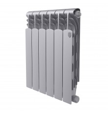 Радиатор биметаллический Royal Thermo Revolution B 500 Серебристый – 6 секц.