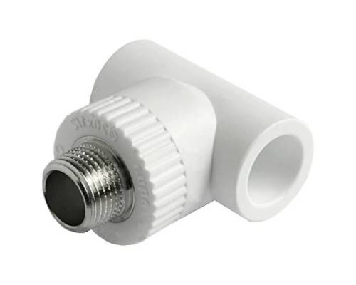 Тройник FUSITEK комбинированный PP-R НР ф20х1/2", FT04101 Тройник FUSITEK комбинированный PP-R НР ф20х1/2", FT04101
