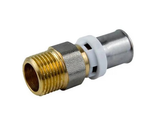 Муфта STI пресс латунь ДН 16х 1/2" НР Муфта STI пресс латунь ДН 16х 1/2" НР