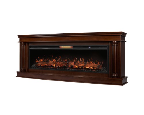 Каминокомплект: Очаг Royal Thermo Aurora RTFP/P-AR60LS, портал Olympia 60 CO, канадский дуб