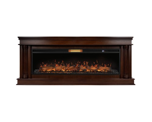 Каминокомплект: Очаг Royal Thermo Aurora RTFP/P-AR60LS, портал Olympia 60 CO, канадский дуб