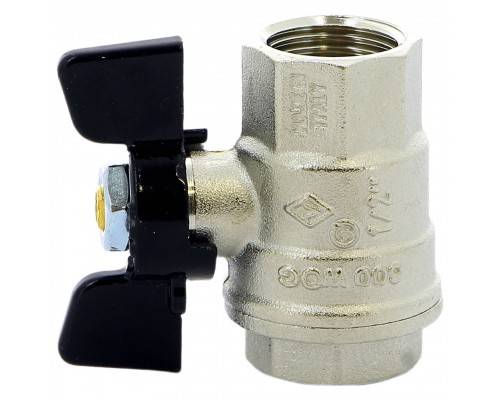 Кран BUGATTI ВВ 1/2" бабочка OREGON серия 302, полный проход Кран BUGATTI ВВ 1/2" бабочка OREGON серия 302, полный проход