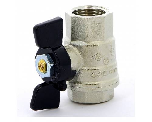 Кран BUGATTI ВВ 1/2" бабочка OREGON серия 302, полный проход Кран BUGATTI ВВ 1/2" бабочка OREGON серия 302, полный проход