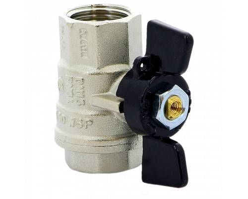 Кран BUGATTI ВВ 1/2" бабочка OREGON серия 302, полный проход Кран BUGATTI ВВ 1/2" бабочка OREGON серия 302, полный проход