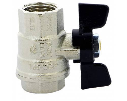 Кран BUGATTI ВВ 1/2" бабочка OREGON серия 302, полный проход Кран BUGATTI ВВ 1/2" бабочка OREGON серия 302, полный проход