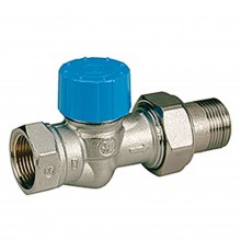 Клапан термостатический Giacomini прямой с резьб. подсоед. термоголовки 3/4", R402HX004