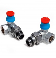 Клапан термостатический Giacomini угловой 2-плоск. 1/2" x 1/2" - лев., R403X054