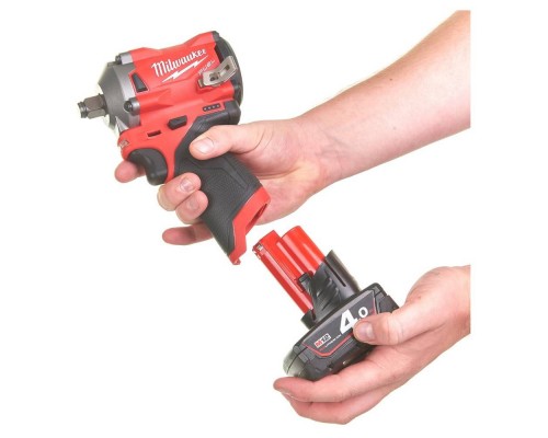 Гайковерт Milwaukee аккумуляторный импульсный M12 FUEL FIWF12-422 4933464616 Гайковерт Milwaukee аккумуляторный импульсный M12 FUEL FIWF12-422 4933464616