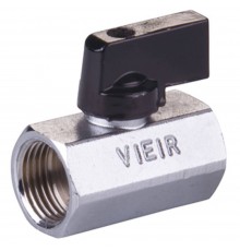 Кран VIEIR мини 1/2" ВН, черная ручка (180/18) VR171
