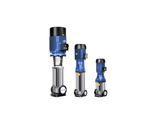 Насос вертикал.многоступ. CNP CDM10-19, 7.5 кВт, станд. фланец, 3х380В, 50 Гц, чугун, 120 С