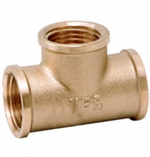 Тройник VIEIR ВВВ 1/2" латунь TF333
