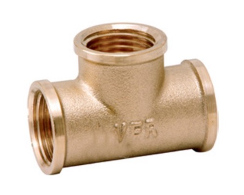 Тройник VIEIR ВВВ 1/2" латунь TF333 Тройник VIEIR ВВВ 1/2" латунь TF333