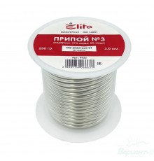 Припой сантехнический №3 Sn97Cu3, 3мм, 250гр