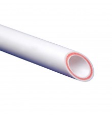 Труба MeerPlast стекловолокно 20х2,8 PPRC (PN20) SDR7,4 белый (4/100)