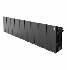 Радиатор биметаллический Royal Thermo PianoForte 200 Чёрный VR80- 18 секц.